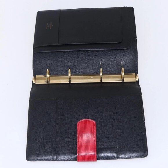 LOUIS VUITTON Epi Agenda GM Day Planner Cover Red R20217 LV Auth 148069 - Picture 8 of 14
